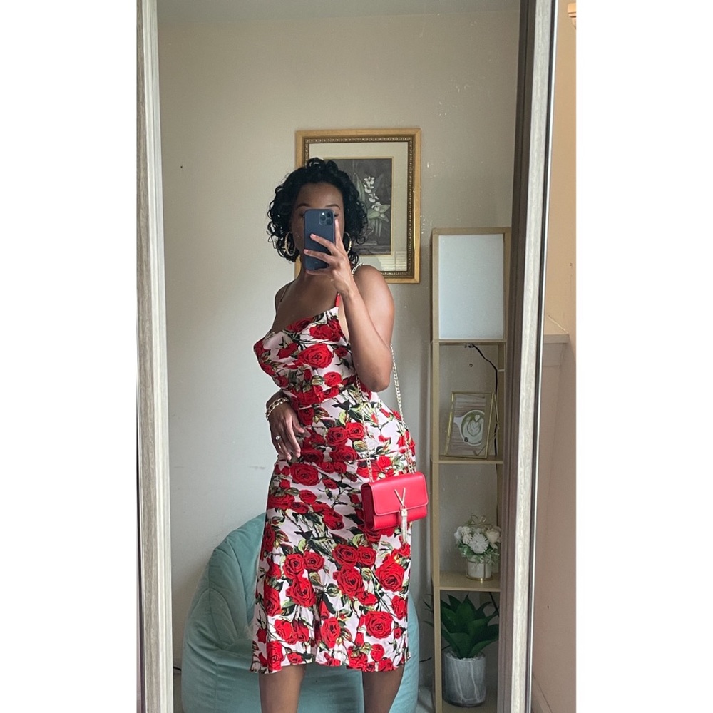 Gardenia Satin Dress